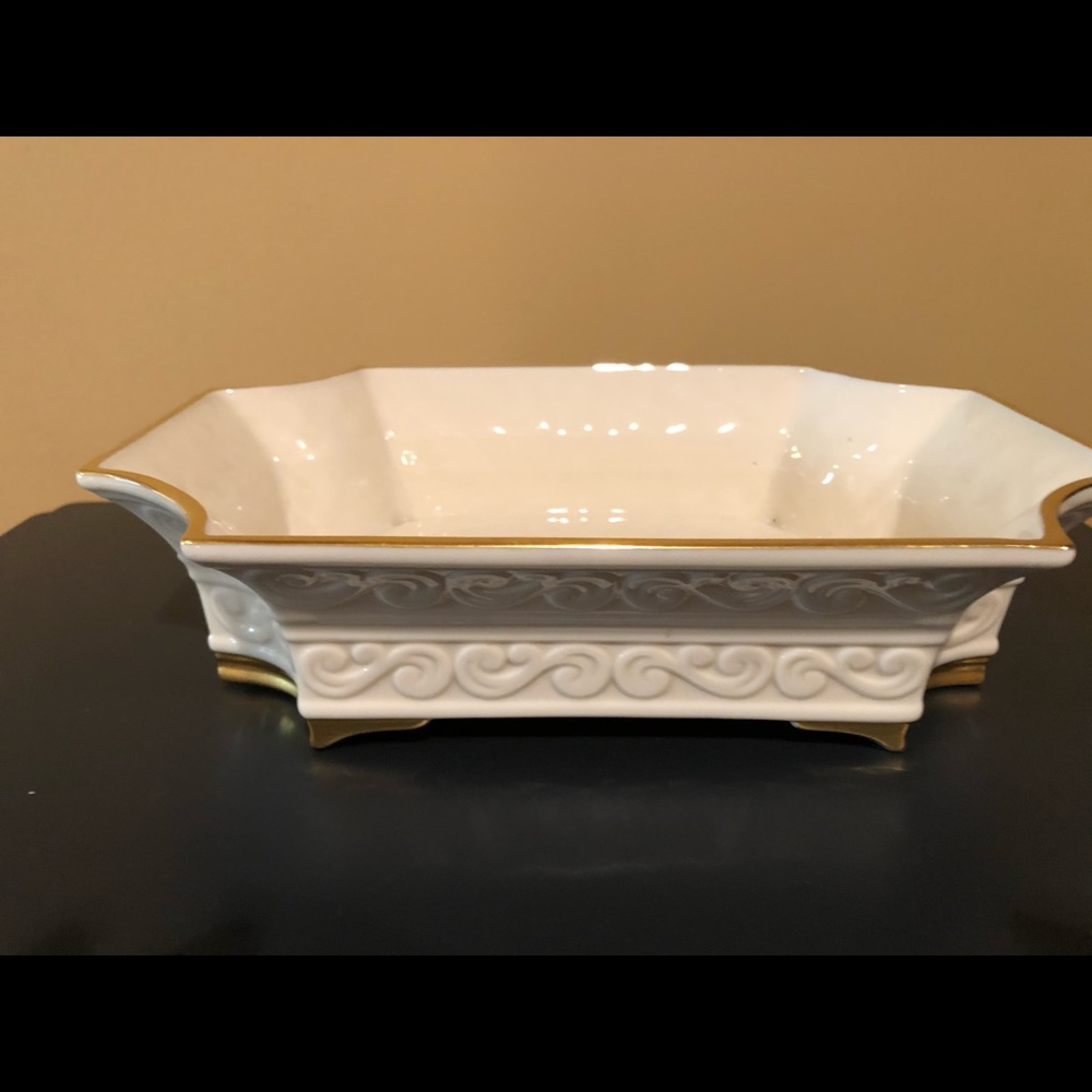 Lenox Footed Rectangular Serving Bowl